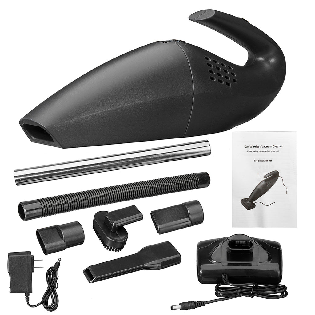 120W Car Vacuum Cleaner Handheld Wireless With High Power Dual Purpose